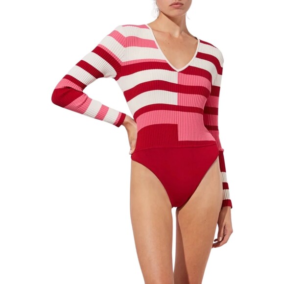 SOLID & STRIPED Tops - Women's Solid & Striped Michelle Bodysuit